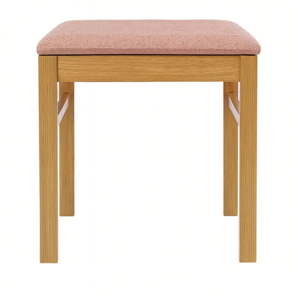 Premium Wooden Sitting Stool with Cushion 