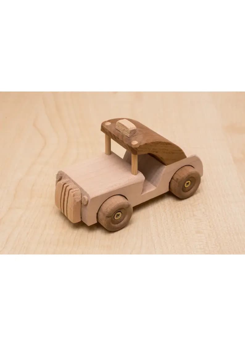 Wooden car